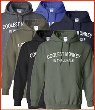 coolest monkey in the jungle hoodie